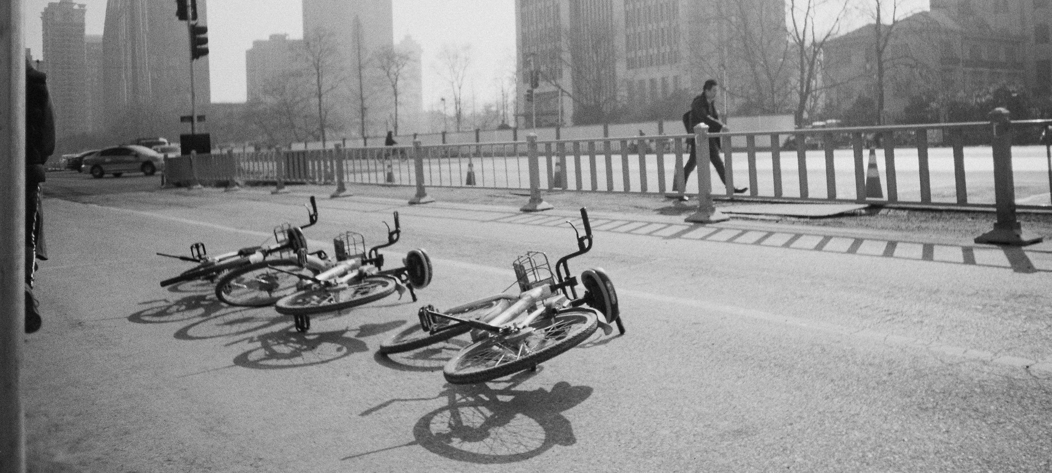 Sunbathing bike in Hangzhou